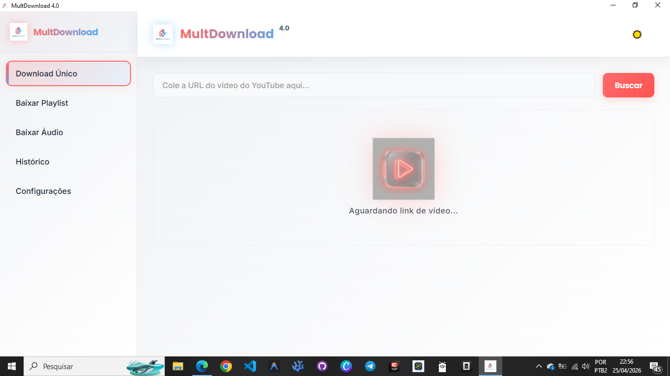 MultDownload 4.0 Interface